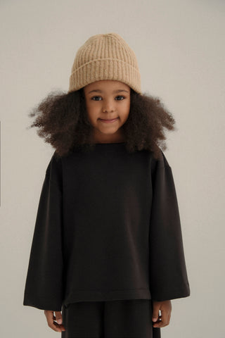 ÇOCUK MODAL TİŞÖRT UNISEX SİYAH