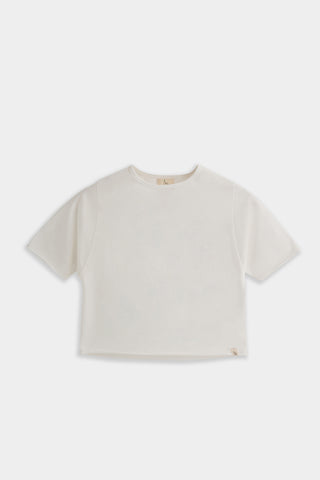 Ekru Süprem Basic Tişört Unisex