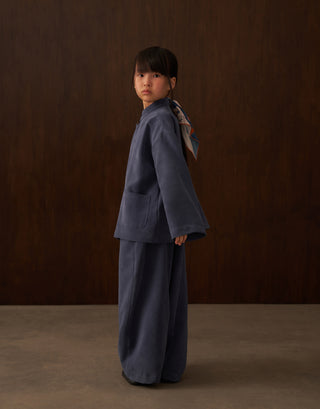 MODAL KİMONO TAKIM İNDİGO UNİSEX