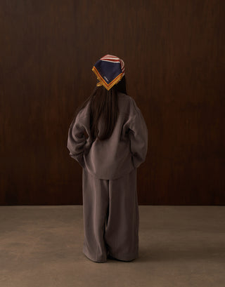 MODAL CEKET KİMONO TAKIM UNİSEX İNDİGO