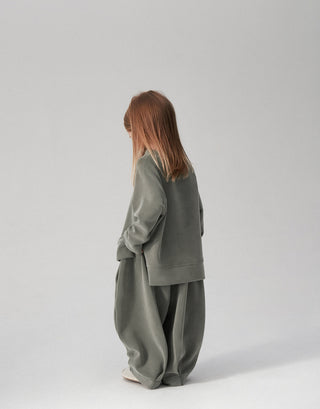 MİNİLUCA ÇOCUK MODAL TAKIM TİŞÖRT VE HAVUÇ PANTOLON