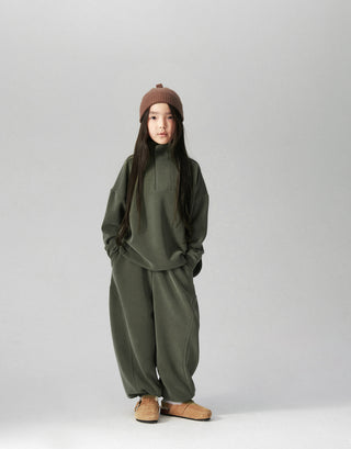 MİNİLUCA ÇOCUK MODAL TAKIM ŞALVAR PANTOLON VE SWEATSHİRT