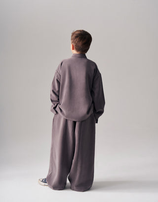 MODAL KİMONO TAKIM MÜRDÜM UNİSEX