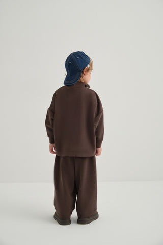 ÇOCUK MODAL SWEATSHIRT KAHVE