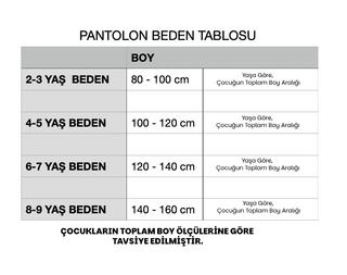 ÇOCUK BOL PANTOLON