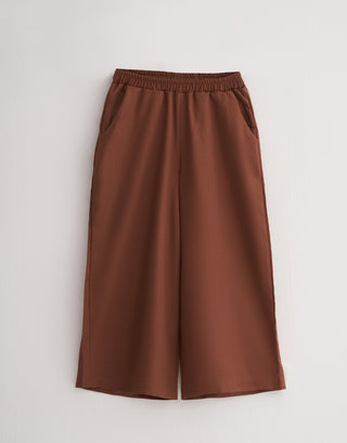 TENSEL BOL PANTOLON KAHVE UNISEX